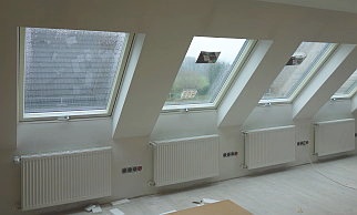 Verkleidung von Dachfenstern