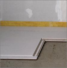 Schnell verlegt und sofort begehbar. Trockenestrich auch bei Bodenheizung