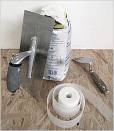 Gewebeband, Bewehrungsstreifen Fugen